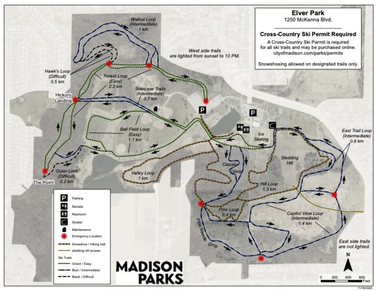 New Trail Names for Elver Park